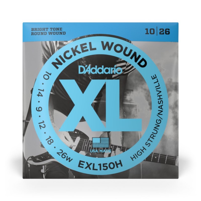D'Addario EXL150H - Struny do gitary elektrycznej (10-26) - 2