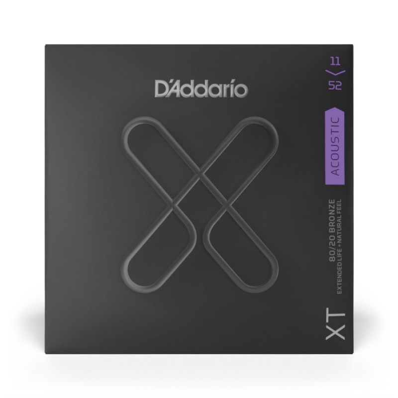 D'Addario XTABR1152 - Struny do gitary akustycznej (11-52) - 2