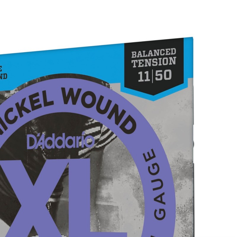 D'Addario EXL115BT - Struny do gitary elektrycznej (11-50) - 4