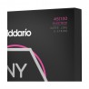 D'Addario NYXL45130SL - Struny do gitary basowej 5-strunowe (45-130) - 4