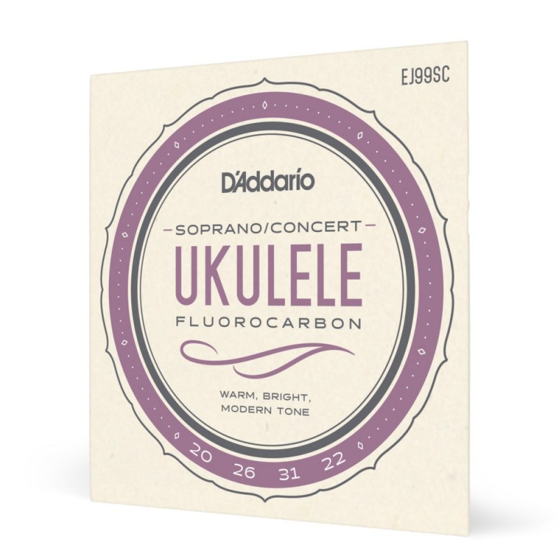 D'Addario EJ99SC - Struny do ukulele (sopranowe/koncertowe) - 1