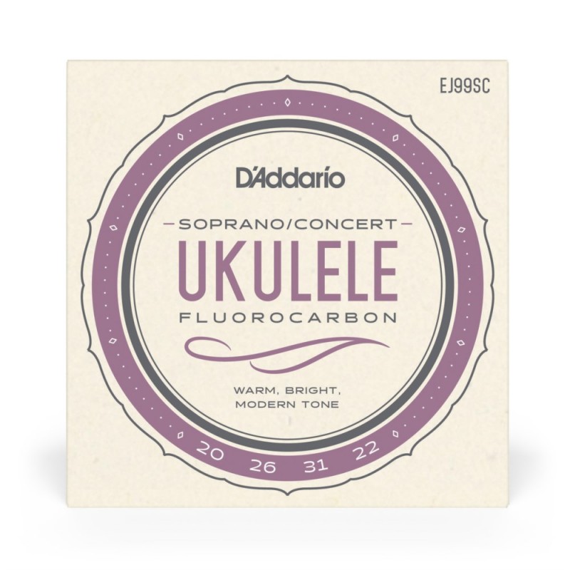 D'Addario EJ99SC - Struny do ukulele (sopranowe/koncertowe) - 2