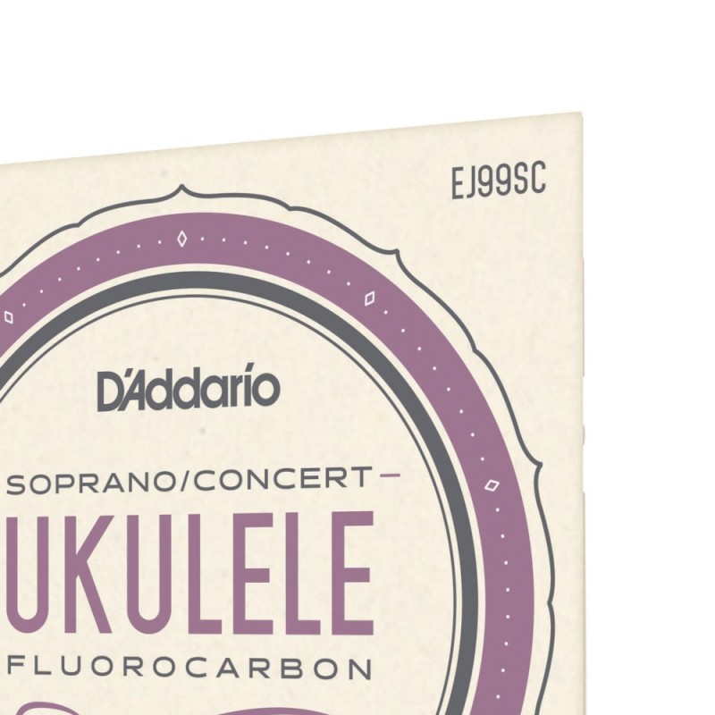 D'Addario EJ99SC - Struny do ukulele (sopranowe/koncertowe) - 4