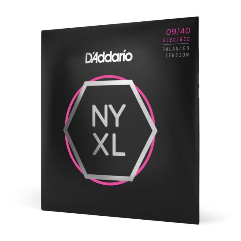 D'Addario NYXL0940BT - Struny do gitary elektrycznej (09-40) - 1