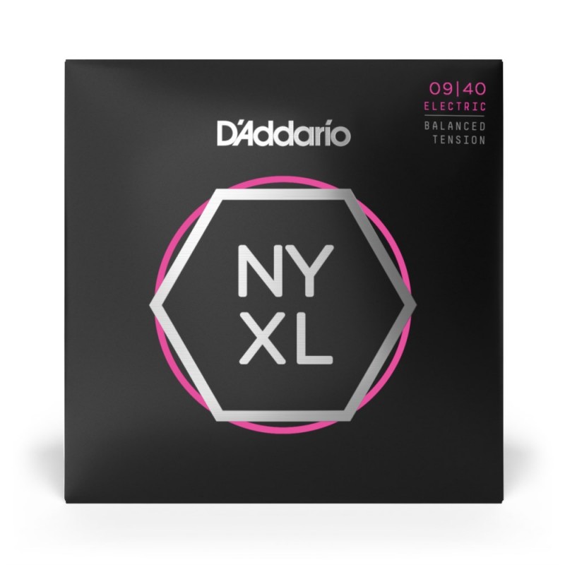 D'Addario NYXL0940BT - Struny do gitary elektrycznej (09-40) - 2