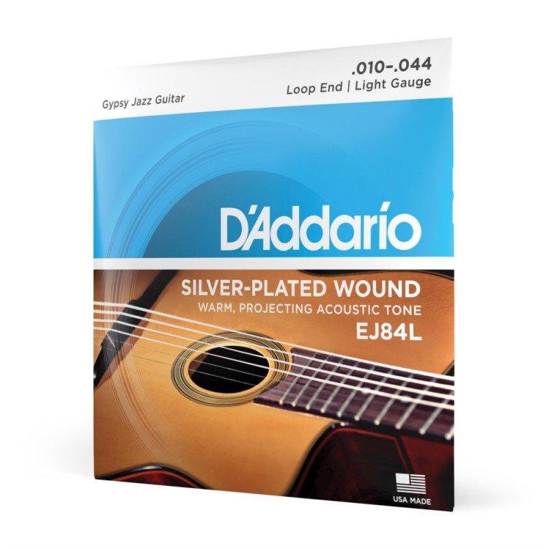 D'Addario EJ84L - Struny do gitary akustycznej (10-44) - 1