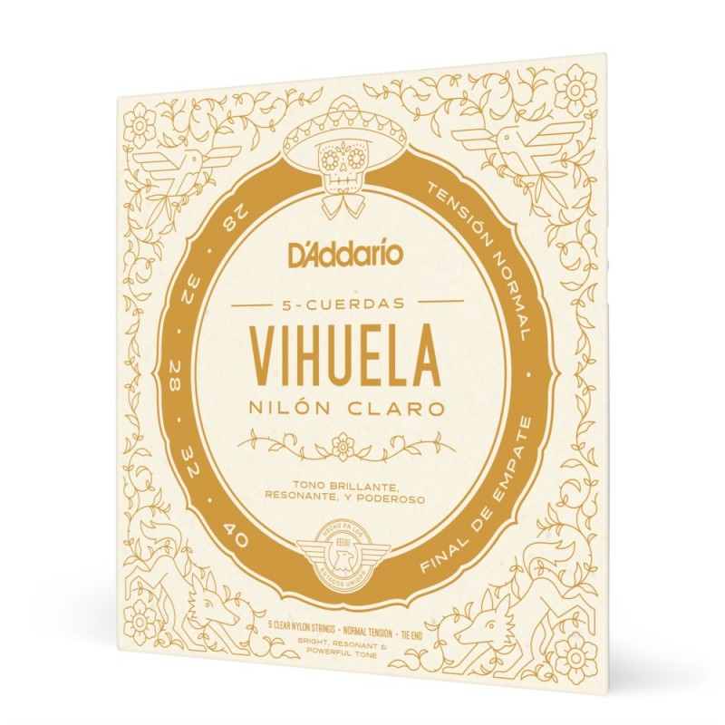 D'Addario MV10N - Struny Vihuela - 1