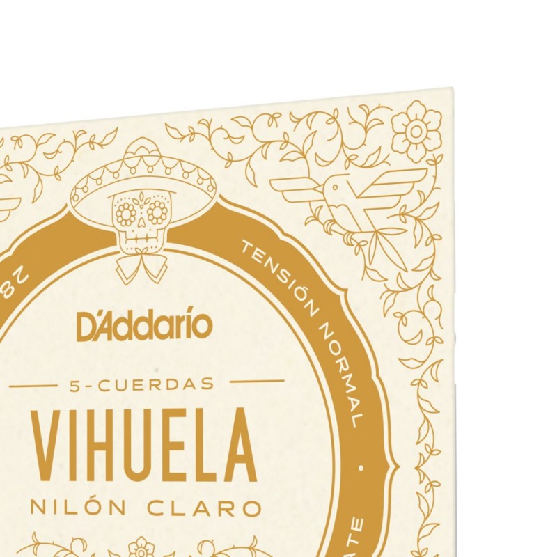 D'Addario MV10N - Struny Vihuela - 4
