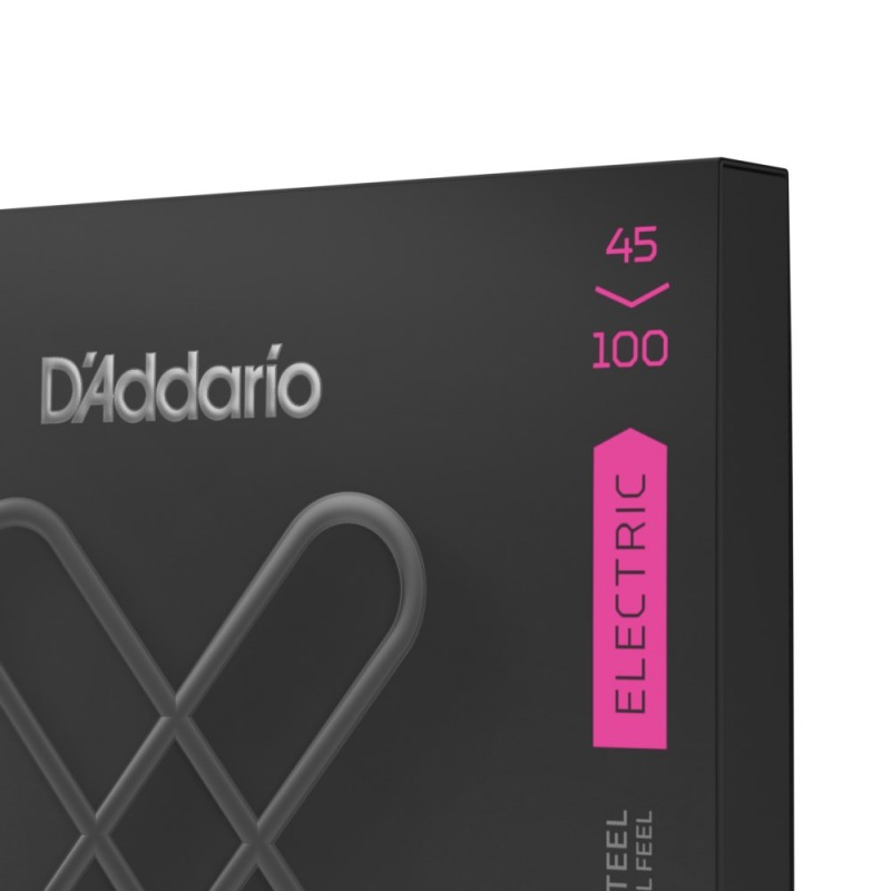 D'Addario XTB45100 XT - Struny do gitary basowej (45-100) - 4