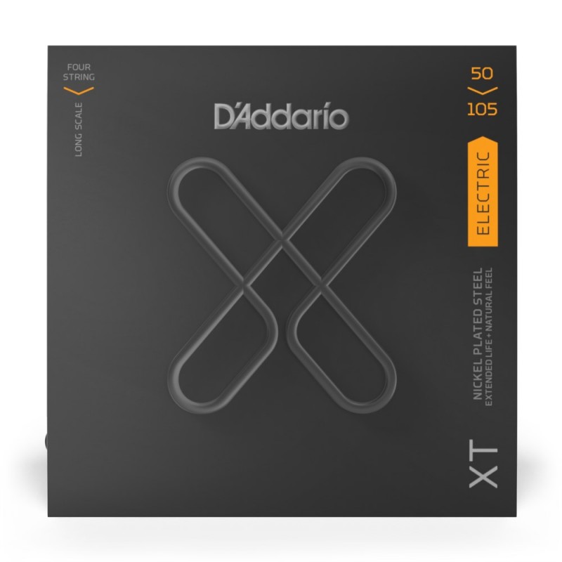 D'Addario XTB50105 XT - Struny do gitary basowej (50-105) - 2
