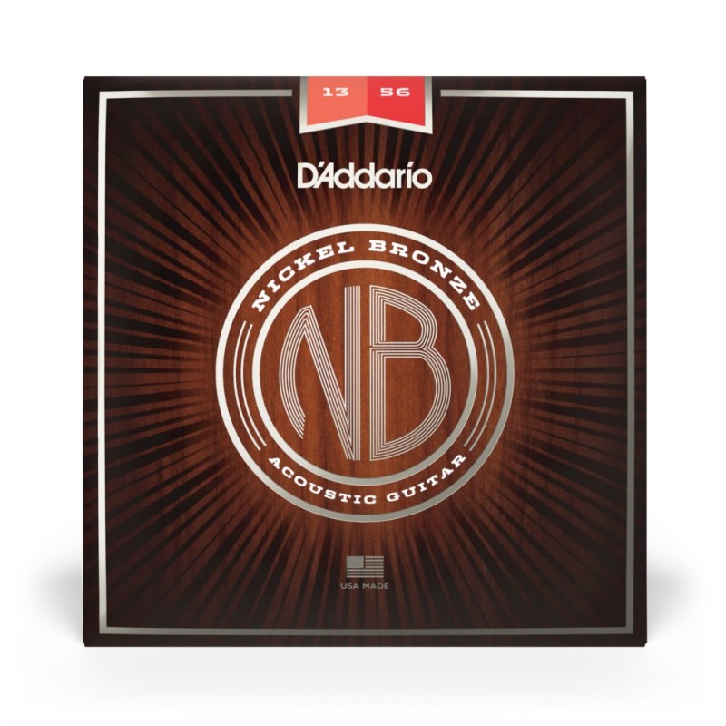 D'Addario NB1356 - Struny do gitary akustycznej (13-56) - 2