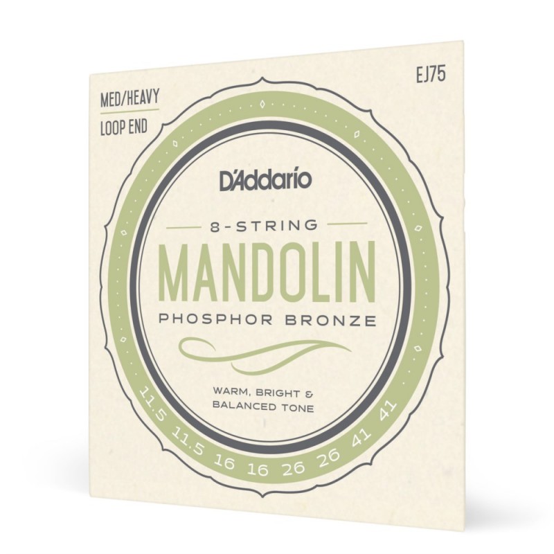 D'Addario EJ75 - Struny do mandoliny (11.5-41) - 1