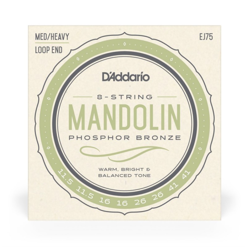D'Addario EJ75 - Struny do mandoliny (11.5-41) - 2