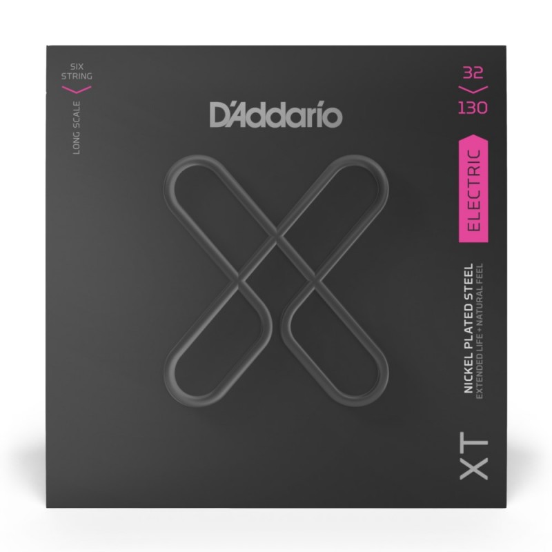 D'Addario XTB32130 XT - Struny do gitary basowej (32-130) - 2