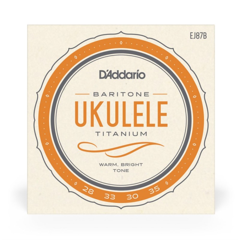 D'Addario EJ87B - Struny do ukulele (barytonowe) - 2