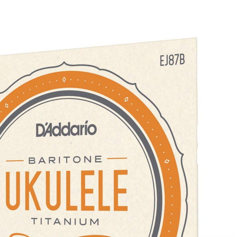 D'Addario EJ87B - Struny do ukulele (barytonowe) - 4