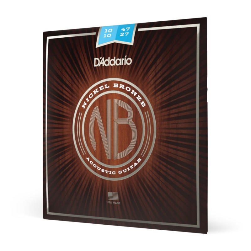 D'Addario NB1047-12 - Struny do gitary akustycznej 12-strunowe (10-47) - 1