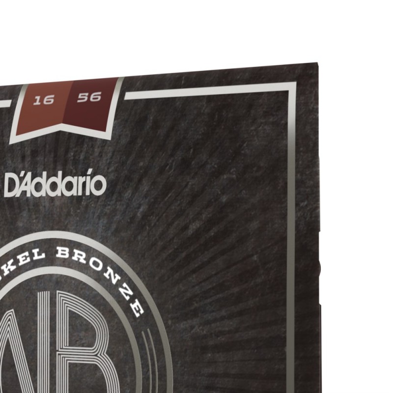 D'Addario NB1656 - Struny do gitary akustycznej (16-56) - 4