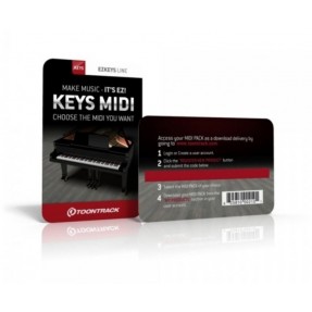 Toontrack EZkeys MIDI Pack - zestaw
