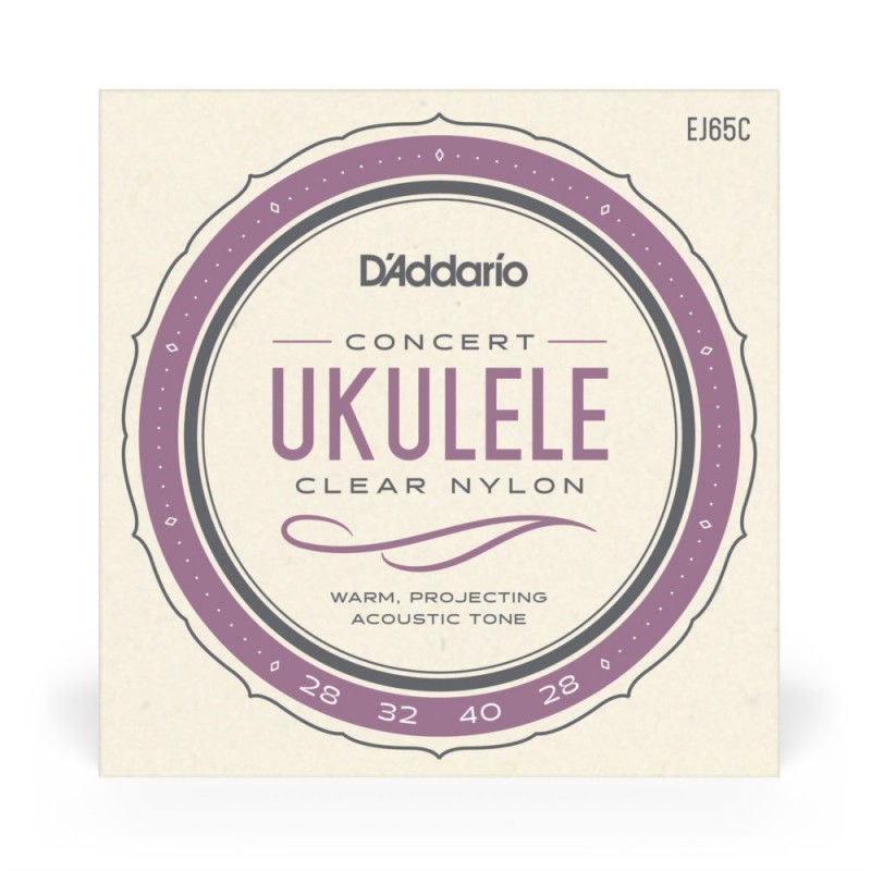 D'Addario EJ65C - Struny do ukulele (koncertowe) - 2