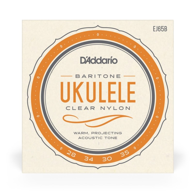 D'Addario EJ65B - Struny do ukulele (barytonowe) - 2