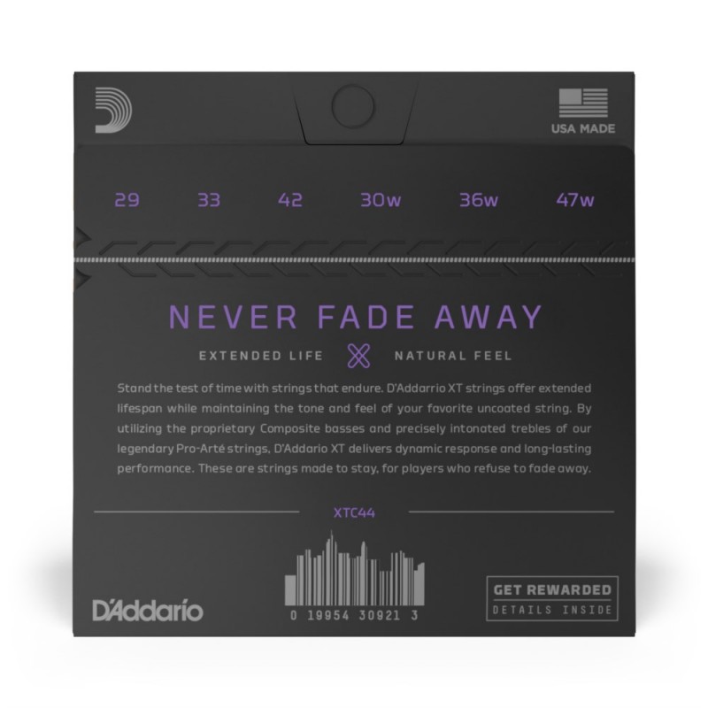 D'Addario XTC44 XT - Struny Classical Silver Plated Copper - 3