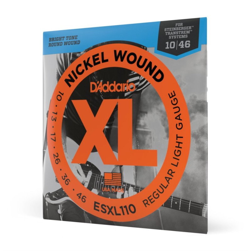 D'Addario ESXL110 - Struny do gitary elektrycznej (10-46) - 1