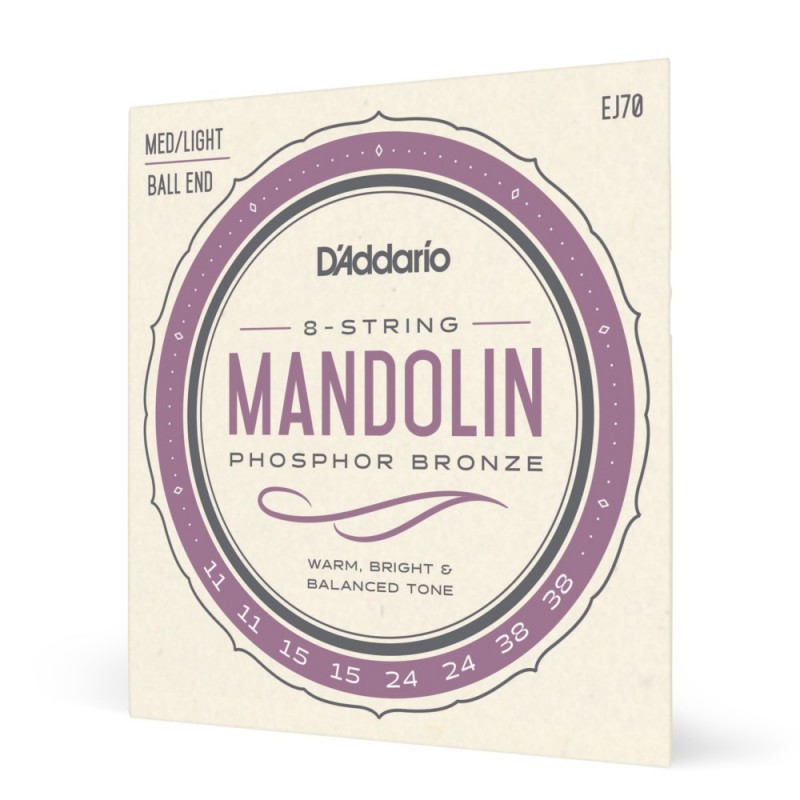 D'Addario EJ70 - Struny do mandoliny (11-38) - 1