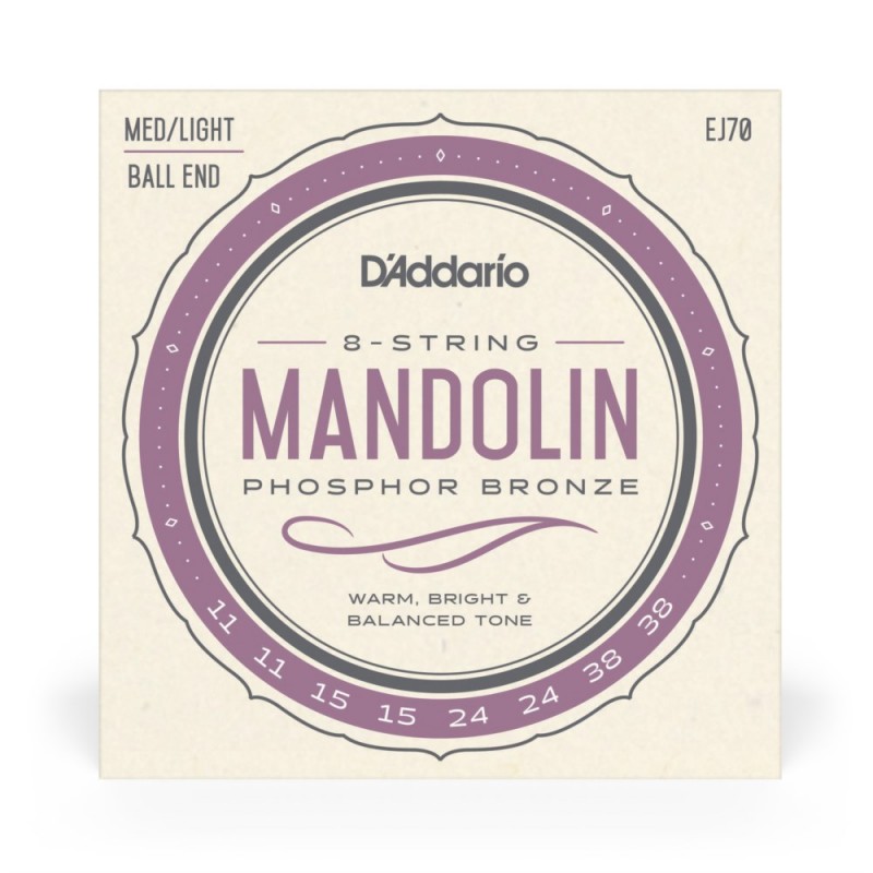 D'Addario EJ70 - Struny do mandoliny (11-38) - 2