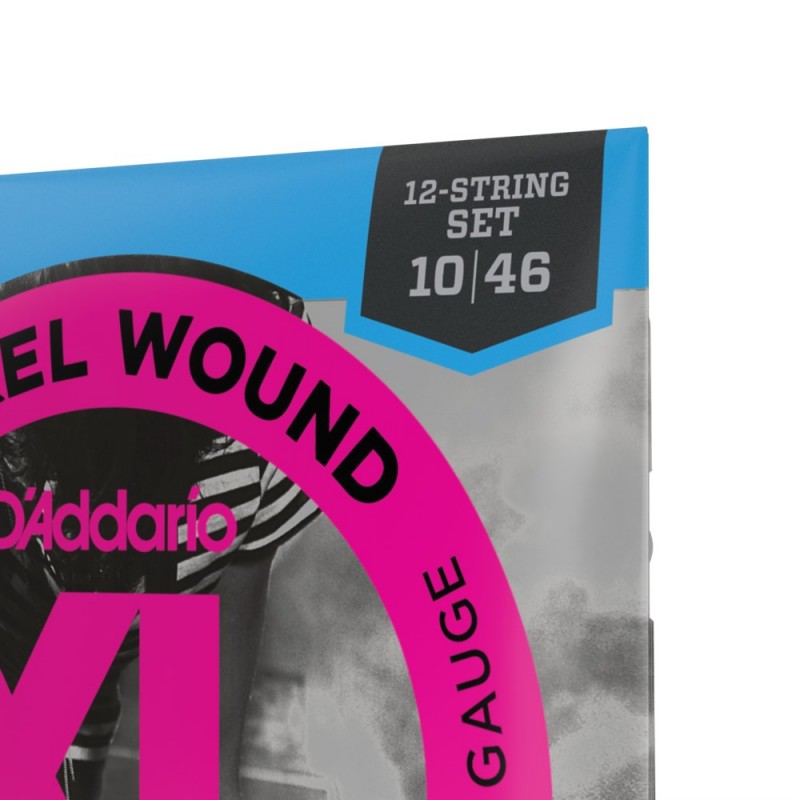D'Addario EXL150 - Struny do gitary elektrycznej 12-strunowe (10-46) - 4