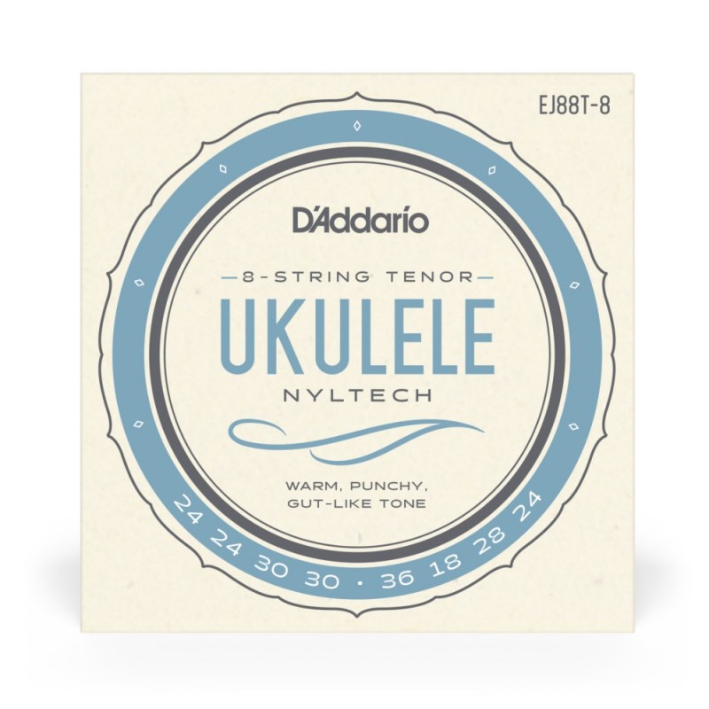 D'Addario EJ88T-8 - Struny do ukulele 8-strunowe (tenorowe) - 2