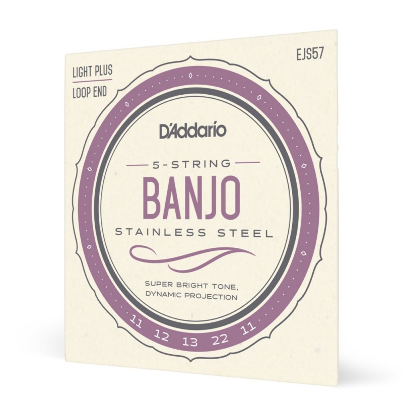 D'Addario EJS57 - Struny do banjo 5-strunowe (11-22) - 1