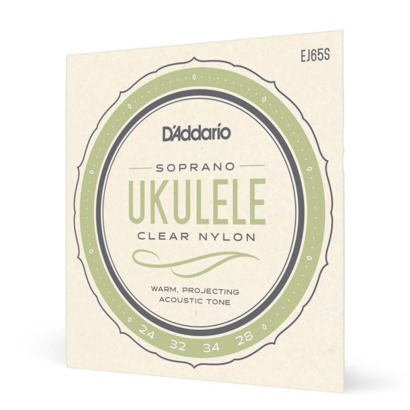 D'Addario EJ65S - Struny do ukulele (sopranowe) - 1