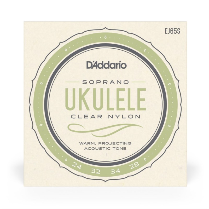 D'Addario EJ65S - Struny do ukulele (sopranowe) - 2