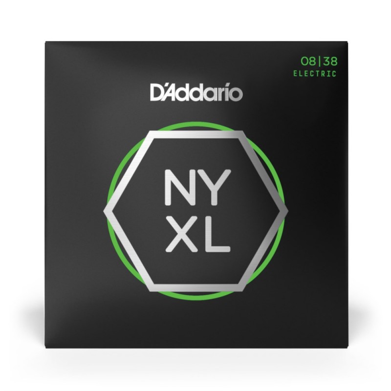 D'Addario NYXL0838 - Struny do gitary elektrycznej (8-38) - 2
