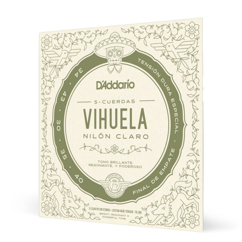 D'Addario MV10C - Struny Vihuela - 1