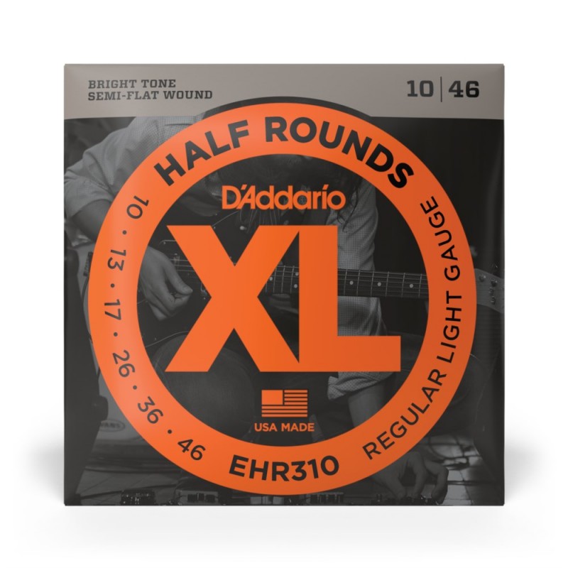 D'Addario EHR310 - Struny do gitary elektrycznej (10-46) - 2