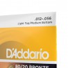 D'Addario EJ14 - Struny do gitary akustycznej (12-56) - 4