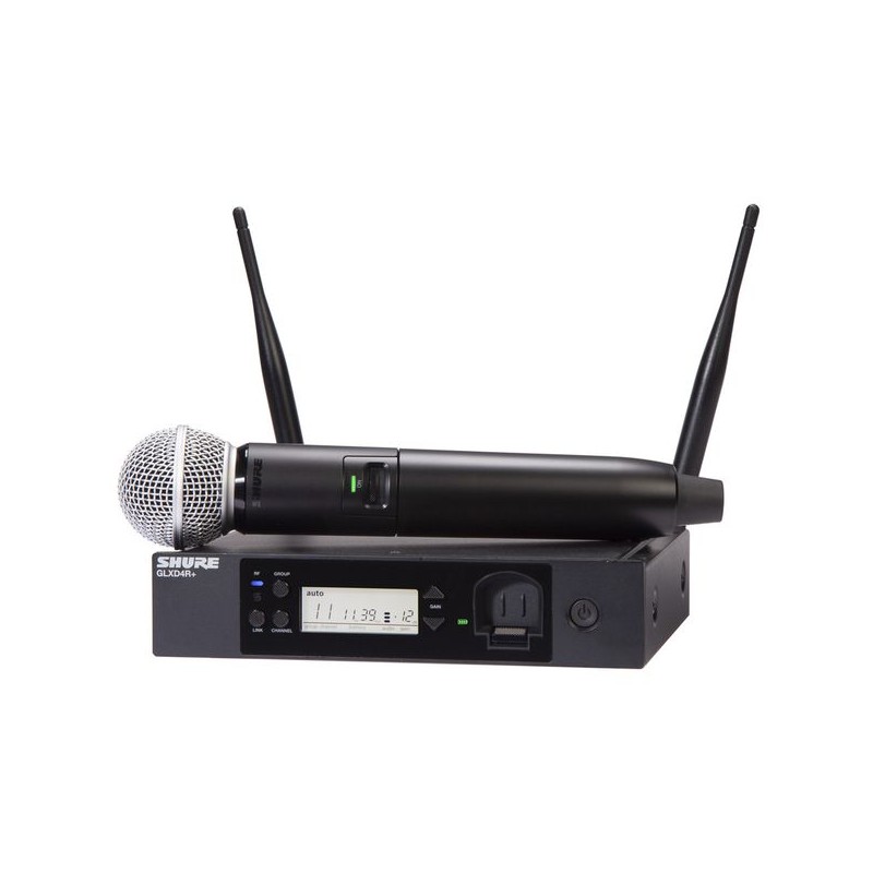 Shure GLXD24R+/SM58 - system bezprzewodowy rack - 1