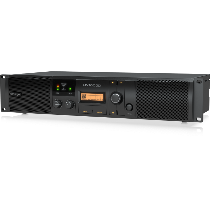 Behringer NX1000D - cyfrowy wzmacniacz DSP USB - 3