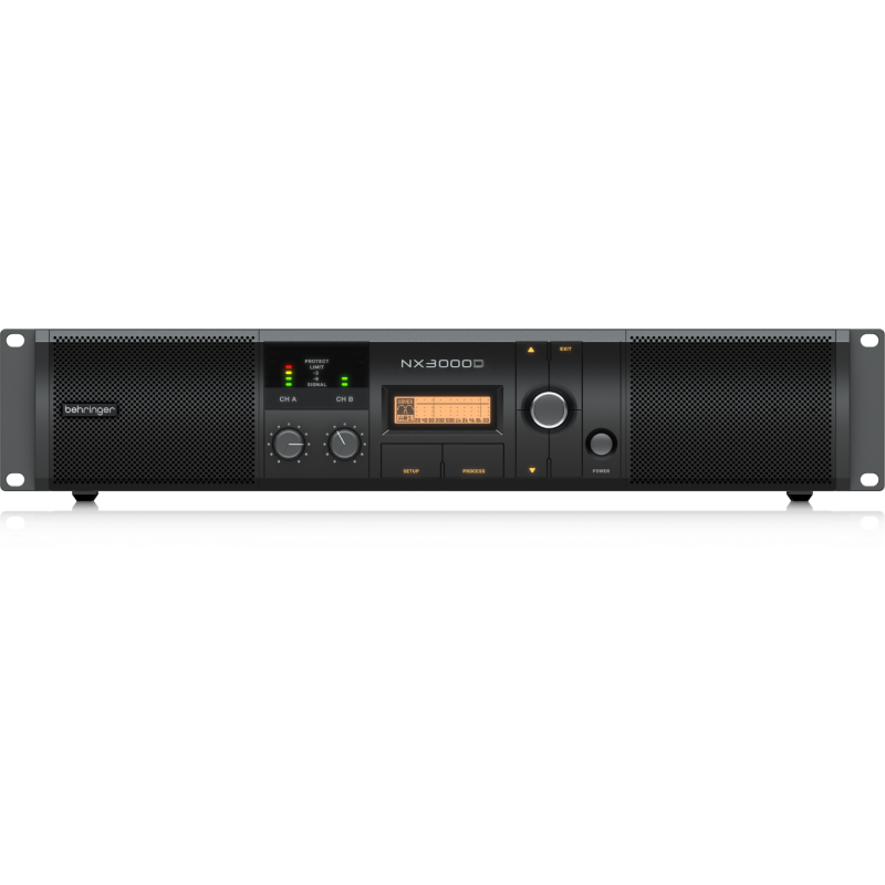 Behringer NX3000D - cyfrowy wzmacniacz DSP USB - 7