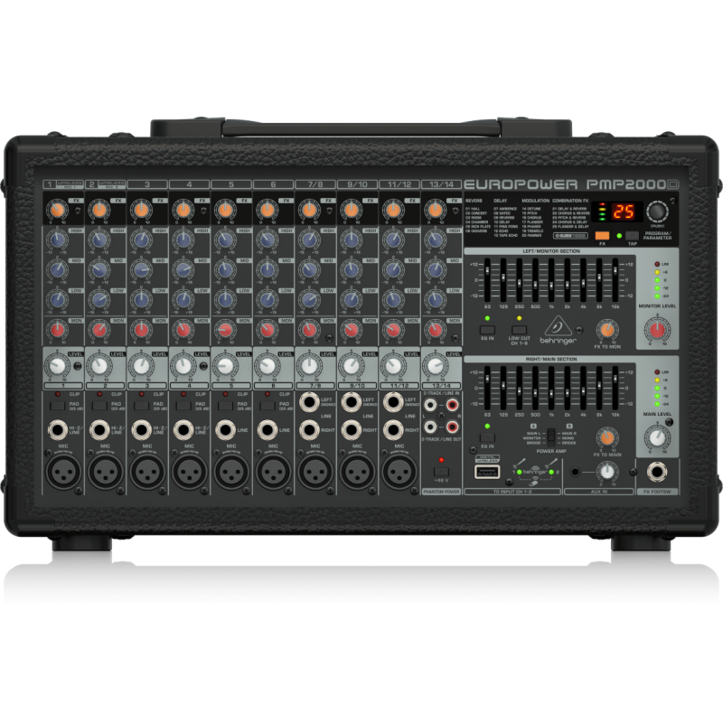 Behringer PMP2000D - powermikser - 1