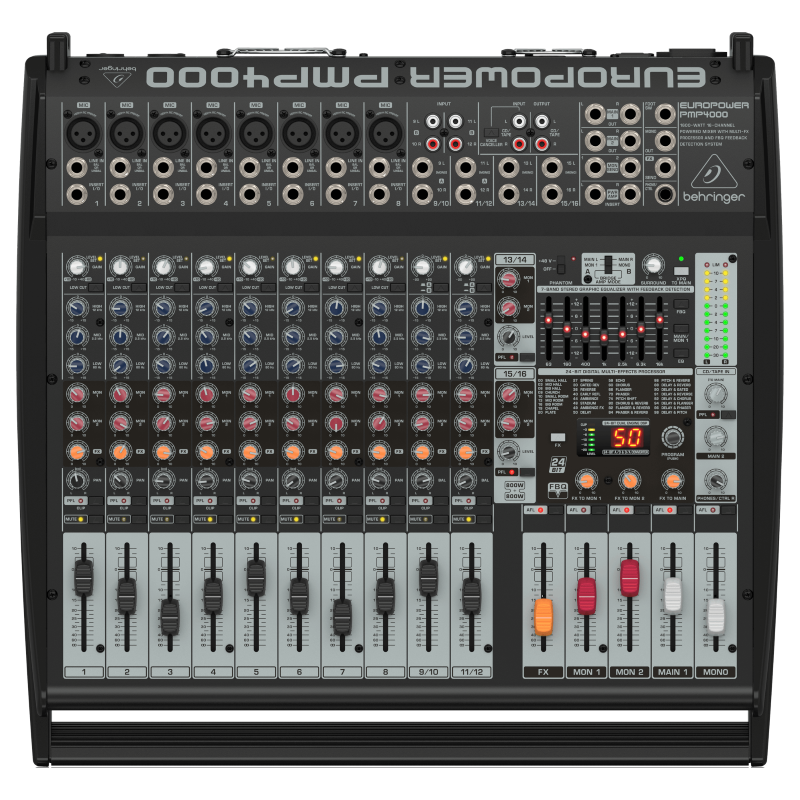 Behringer PMP4000 - powermikser - 1