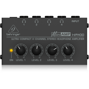 Behringer Pro MICROAMP HA400 - wzmacniacz słuchawkowy - 1