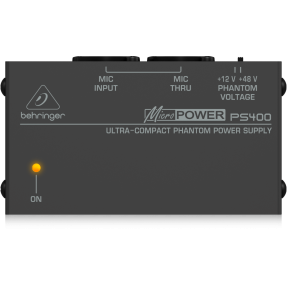 Behringer PS400 - zasilacz Phantom +12V  +48V - 1