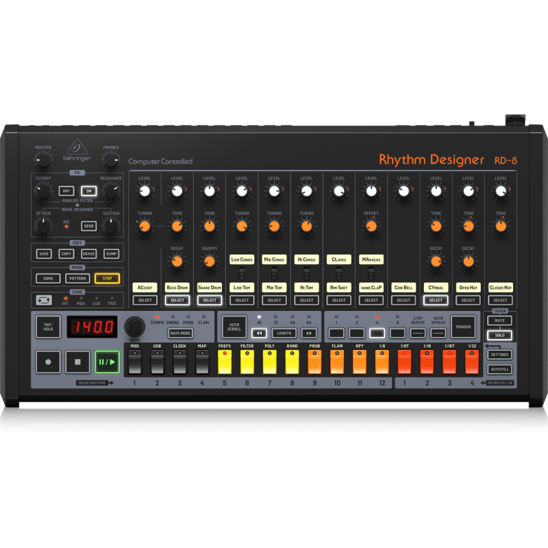 Behringer RD-8 MKII - maszyna perkusyjna - 1