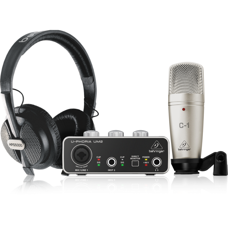Behringer U-PHORIA STUDIO - zestaw do homerecordingu - 1