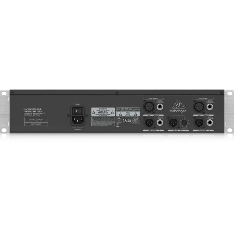 Behringer ULTRAGRAPH FBQ3102 HD - korektor graficzny - 4