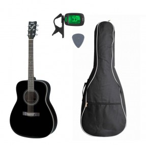 Gitara Akustyczna + Pokrowiec + Tuner + Kostka Zestaw 30 - 1