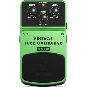 Behringer VINTAGE TUBE OVERDRIVE TO800 - efekt gitarowy - 1
